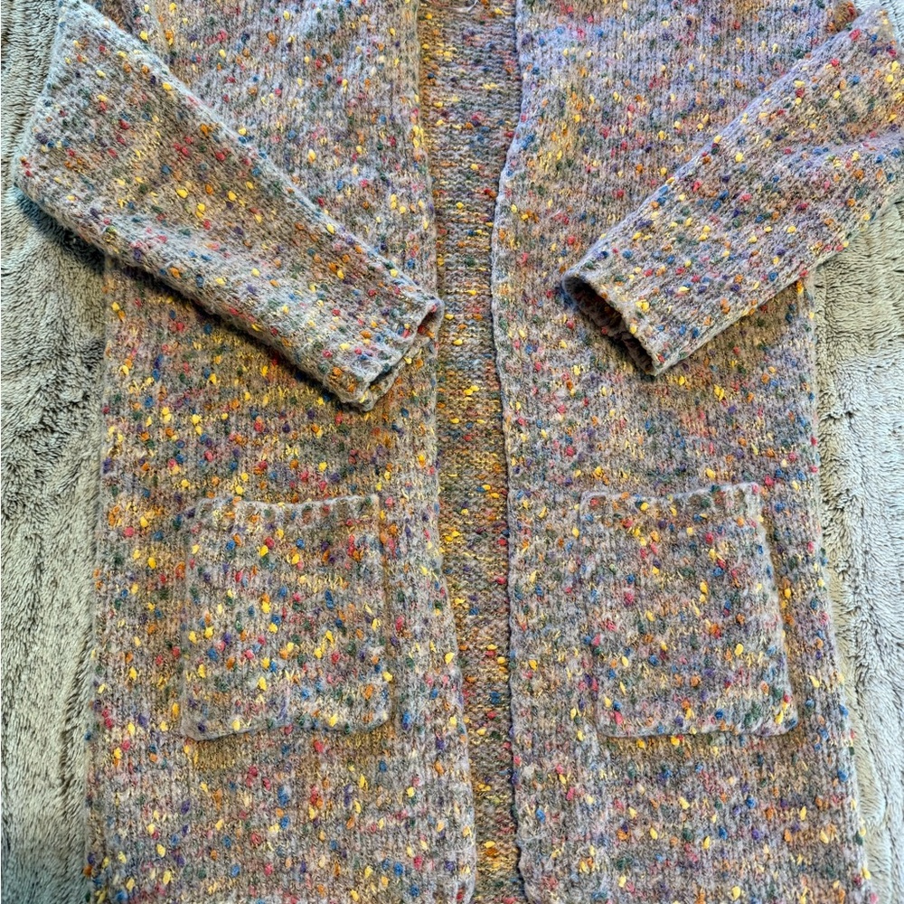 Multicolor Knit Cardigan